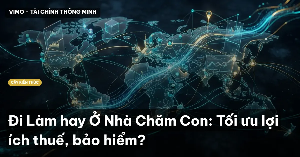 Đi Làm hay Ở Nhà Chăm Con: Tối ưu lợi ích thuế, bảo hiểm?