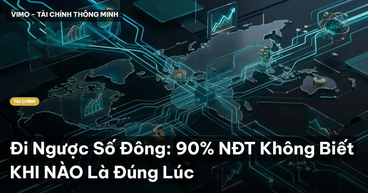 Đi Ngược Số Đông: 90% NĐT Không Biết KHI NÀO Là Đúng Lúc
