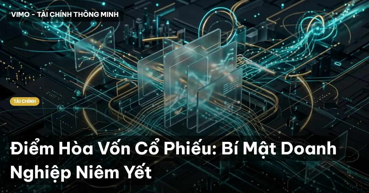 Điểm Hòa Vốn Cổ Phiếu: Bí Mật Doanh Nghiệp Niêm Yết