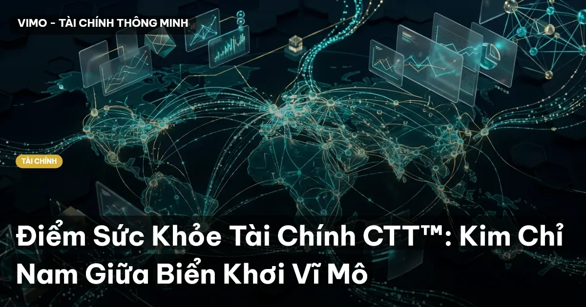 Điểm Sức Khỏe Tài Chính CTT™: Kim Chỉ Nam Giữa Biển Khơi Vĩ Mô