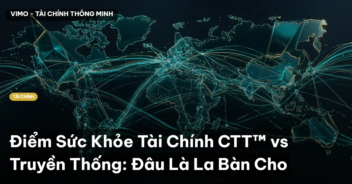 Điểm Sức Khỏe Tài Chính CTT™ vs Truyền Thống: Đâu Là La Bàn Cho