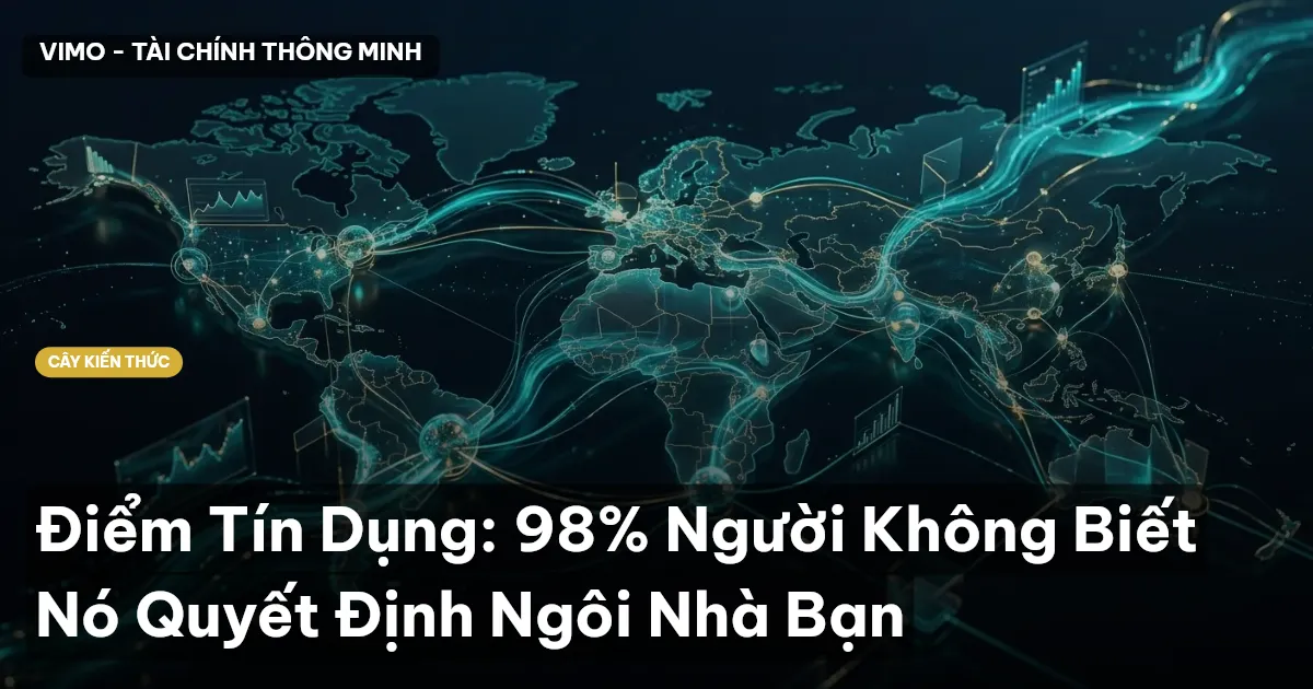 Điểm Tín Dụng: 98% Người Không Biết Nó Quyết Định Ngôi Nhà Bạn