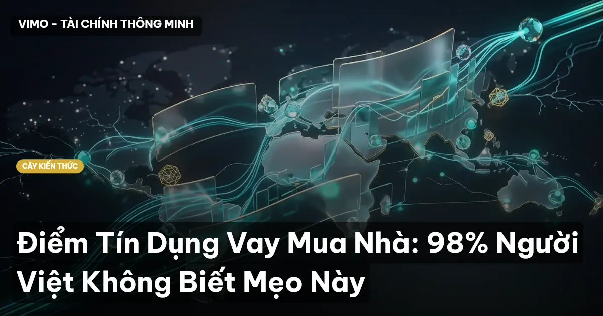 Điểm Tín Dụng Vay Mua Nhà: 98% Người Việt Không Biết Mẹo Này