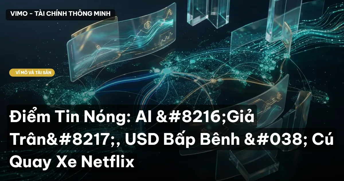 Điểm Tin Nóng: AI 'Giả Trân', USD Bấp Bênh & Cú Quay Xe Netflix