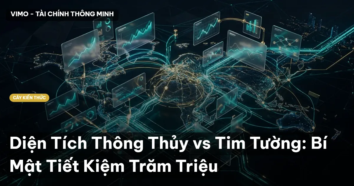 Diện Tích Thông Thủy vs Tim Tường: Bí Mật Tiết Kiệm Trăm Triệu