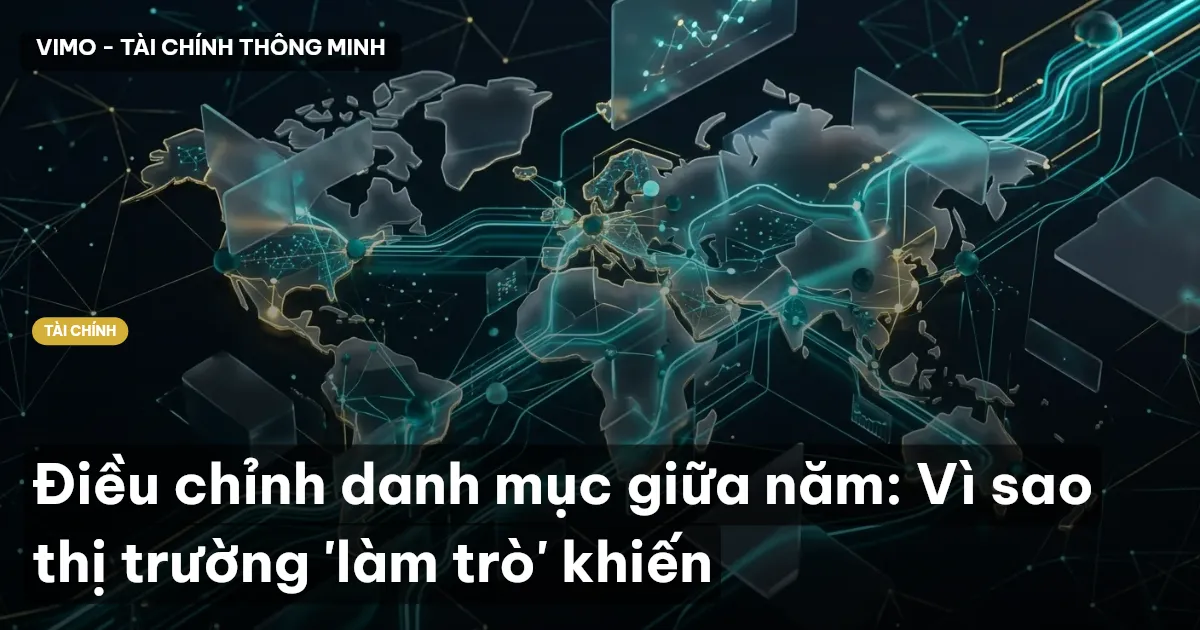 Điều chỉnh danh mục giữa năm: Vì sao thị trường 'làm trò' khiến