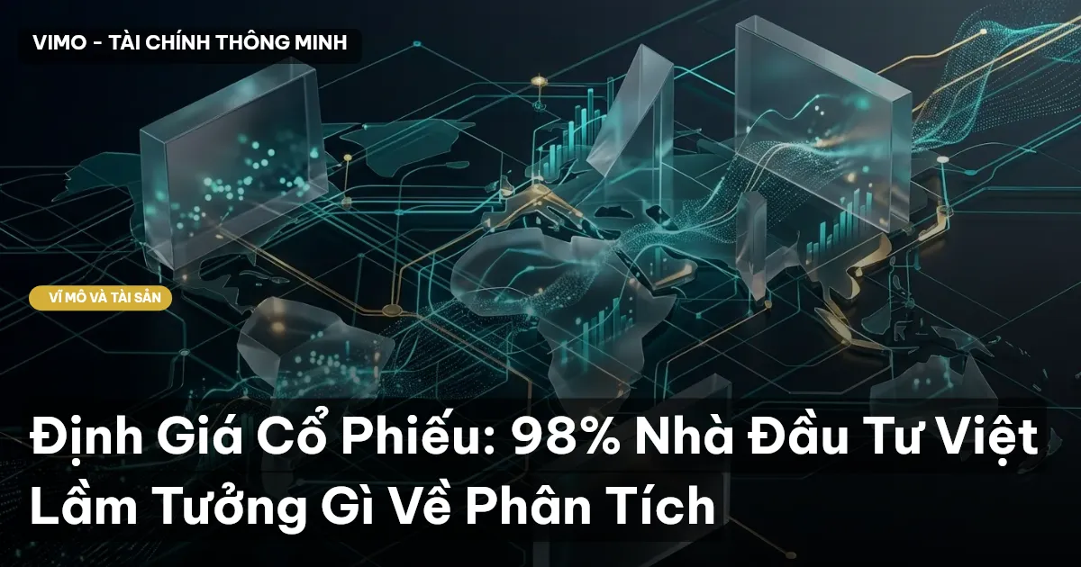 Định Giá Cổ Phiếu: 98% Nhà Đầu Tư Việt Lầm Tưởng Gì Về Phân Tích