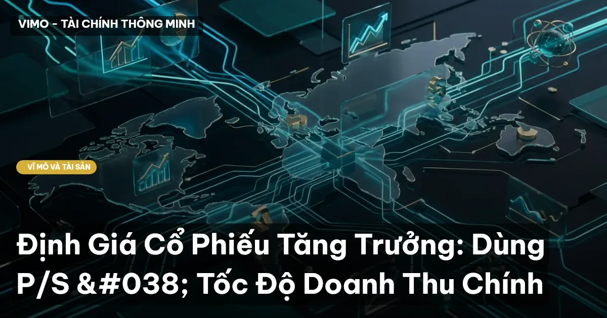 Định Giá Cổ Phiếu Tăng Trưởng: Dùng P/S & Tốc Độ Doanh Thu Chính