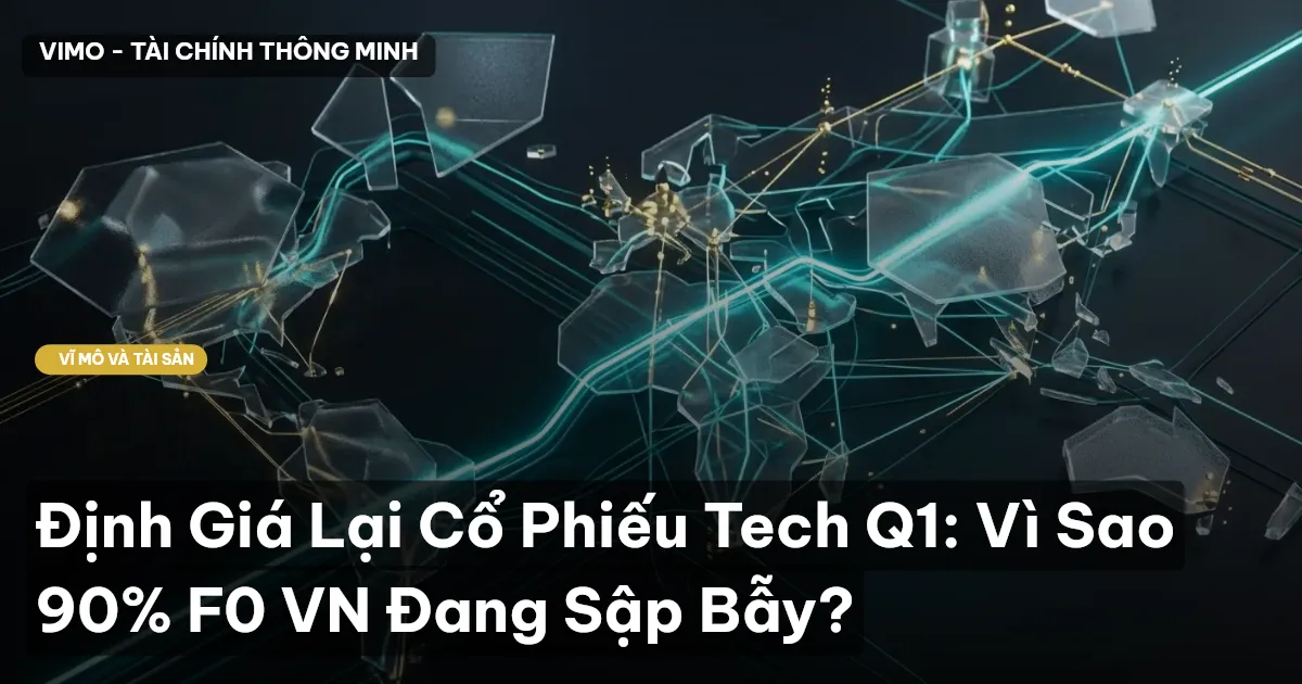 Định Giá Lại Cổ Phiếu Tech Q1: Vì Sao 90% F0 VN Đang Sập Bẫy?