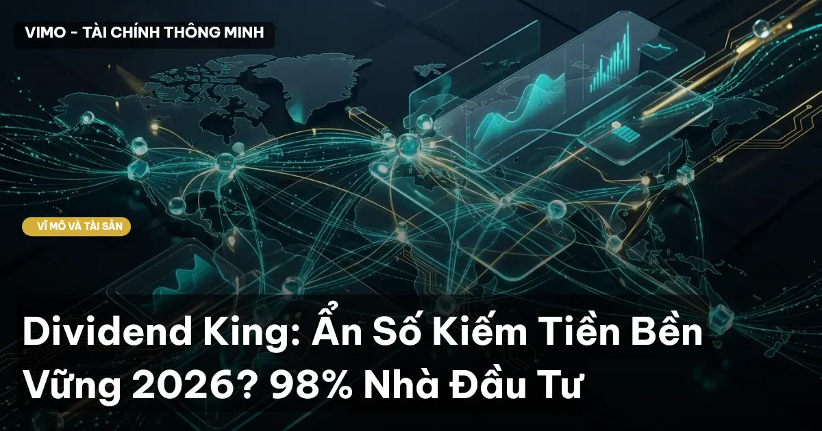 Dividend King: Ẩn Số Kiếm Tiền Bền Vững 2026? 98% Nhà Đầu Tư