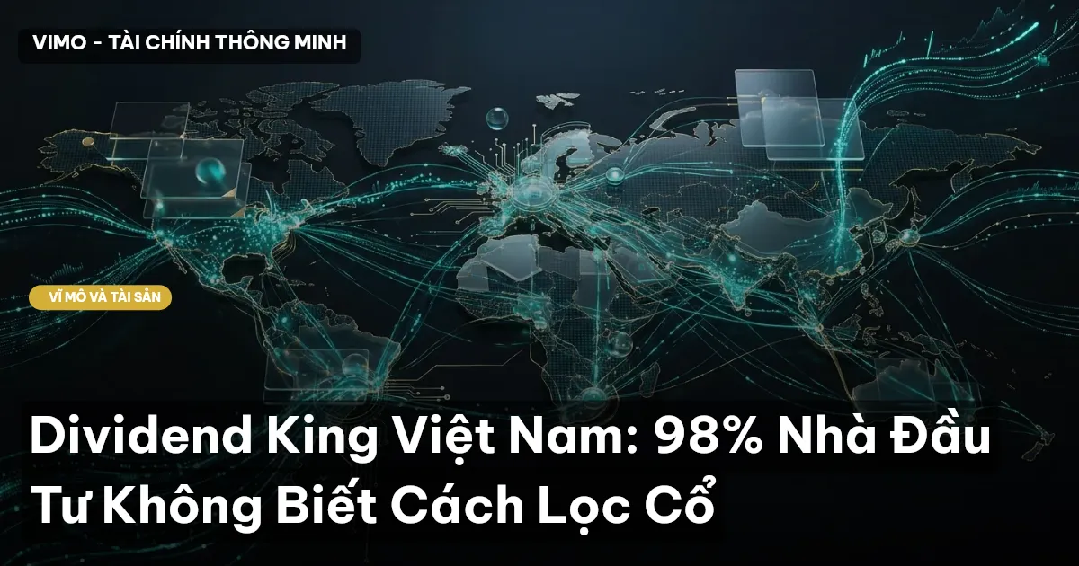 Dividend King Việt Nam: 98% Nhà Đầu Tư Không Biết Cách Lọc Cổ