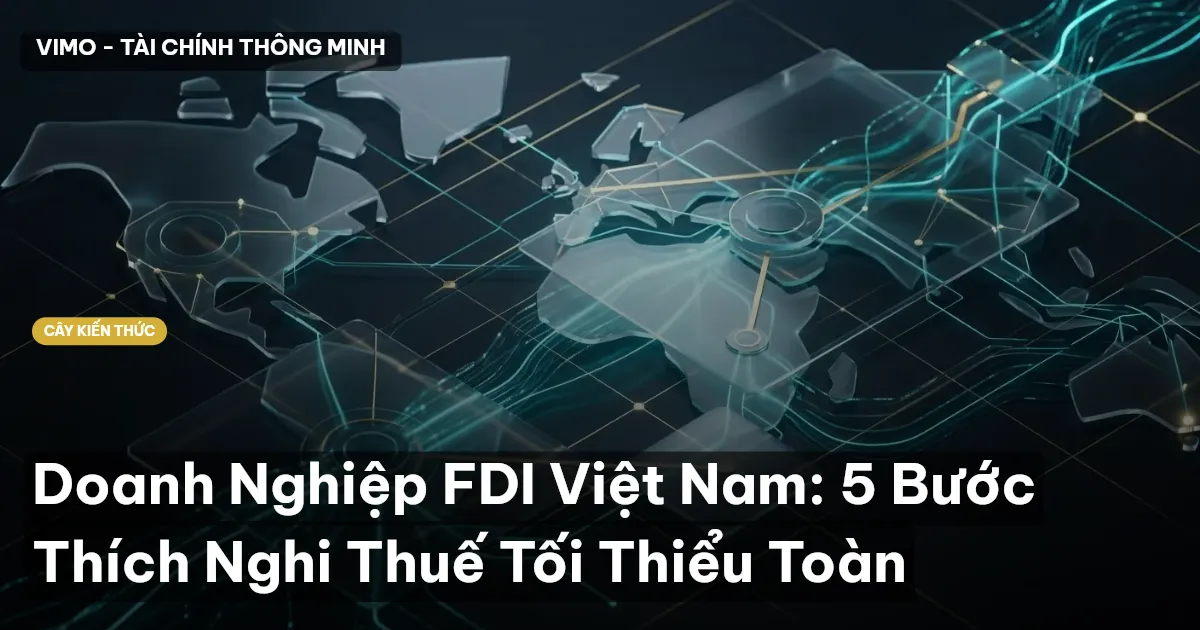 Doanh Nghiệp FDI Việt Nam: 5 Bước Thích Nghi Thuế Tối Thiểu Toàn