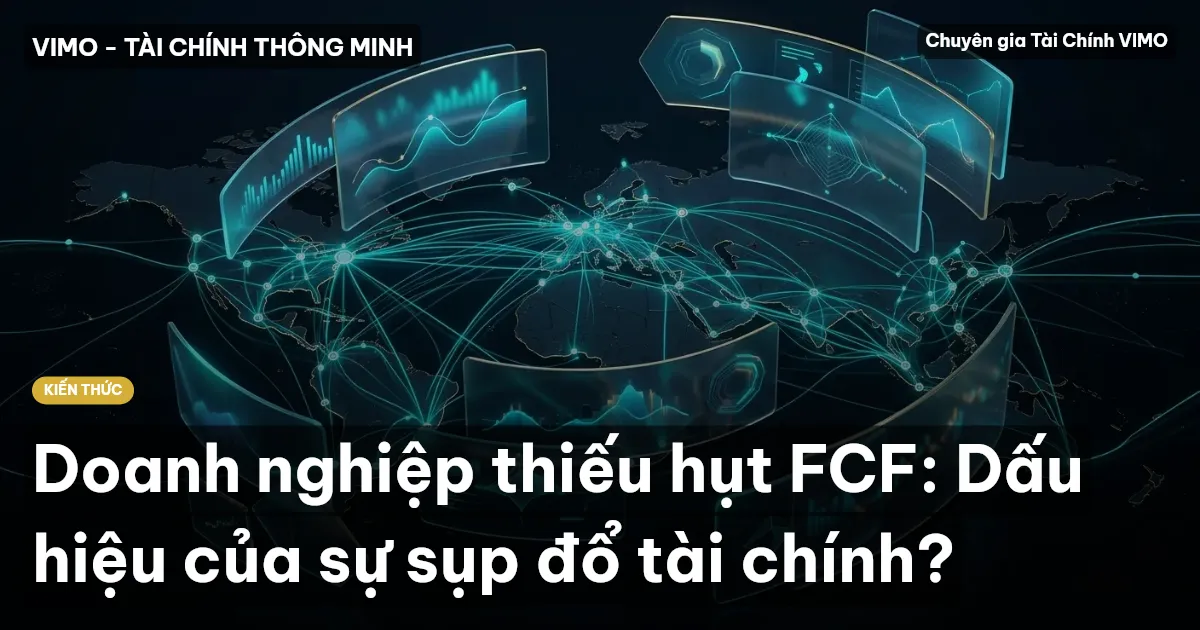Doanh nghiệp thiếu hụt FCF: Dấu hiệu của sự sụp đổ tài chính?