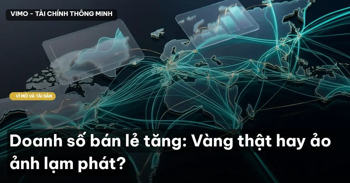 Doanh số bán lẻ tăng: Vàng thật hay ảo ảnh lạm phát?