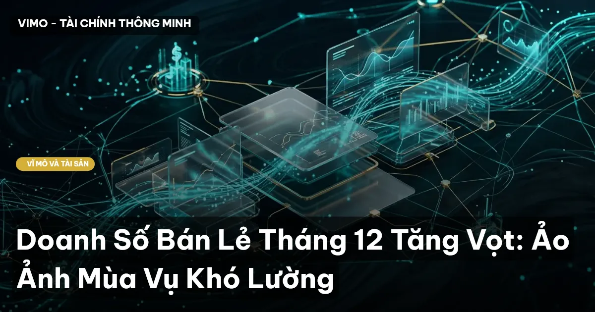 Doanh Số Bán Lẻ Tháng 12 Tăng Vọt: Ảo Ảnh Mùa Vụ Khó Lường