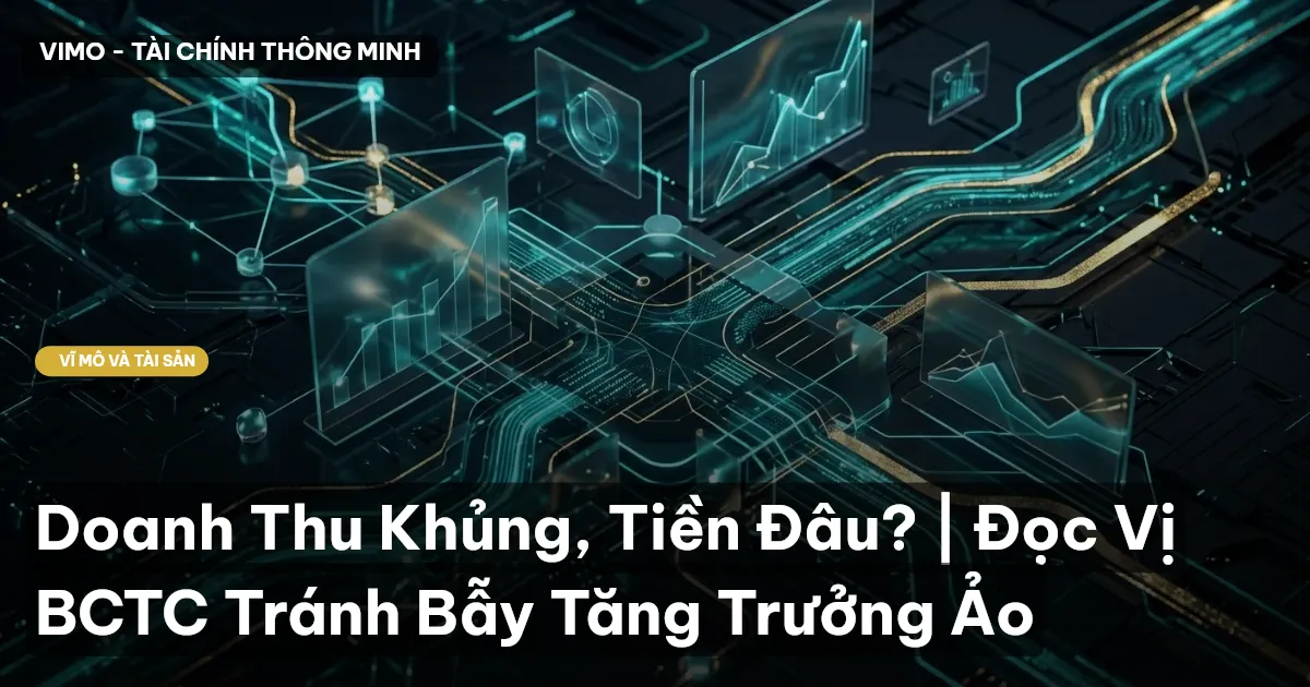 Doanh Thu Khủng, Tiền Đâu? | Đọc Vị BCTC Tránh Bẫy Tăng Trưởng Ảo