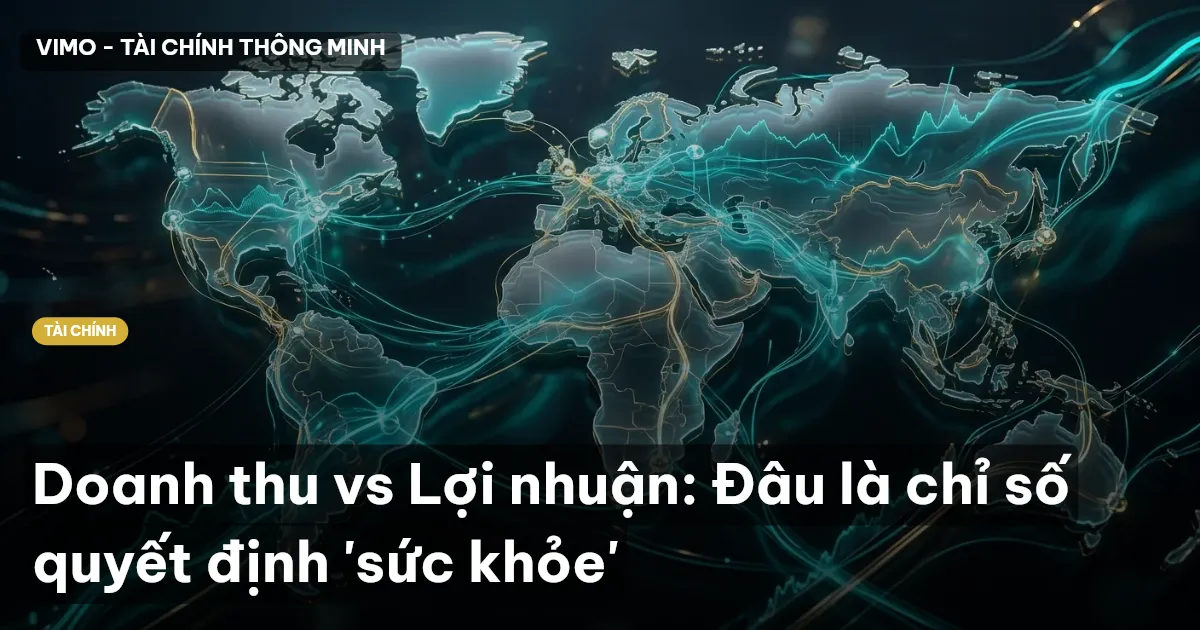 Doanh thu vs Lợi nhuận: Đâu là chỉ số quyết định 'sức khỏe'