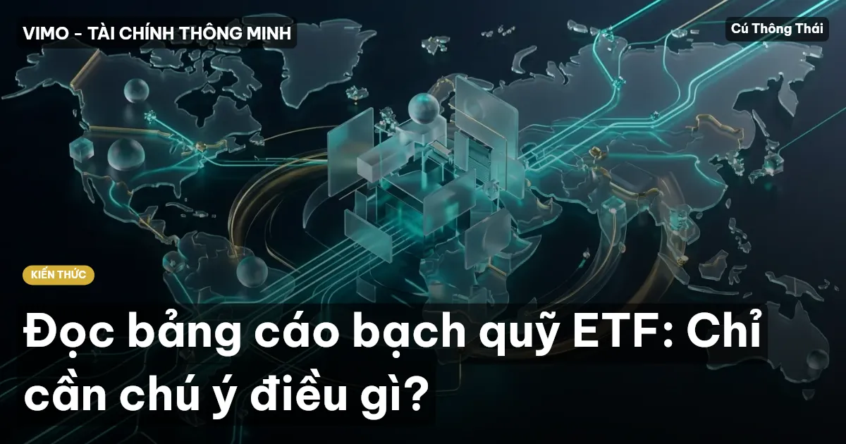 Đọc bảng cáo bạch quỹ ETF: Chỉ cần chú ý điều gì?