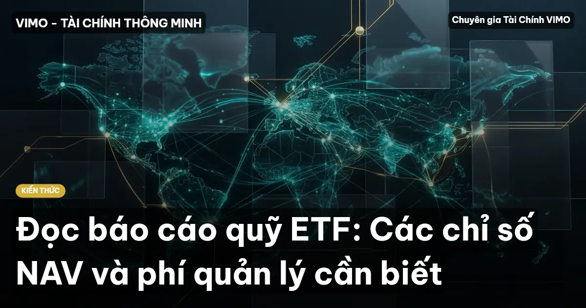 Đọc báo cáo quỹ ETF: Các chỉ số NAV và phí quản lý cần biết