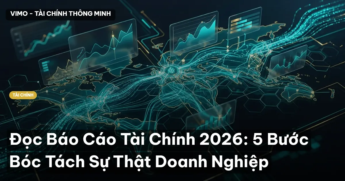 Đọc Báo Cáo Tài Chính 2026: 5 Bước Bóc Tách Sự Thật Doanh Nghiệp