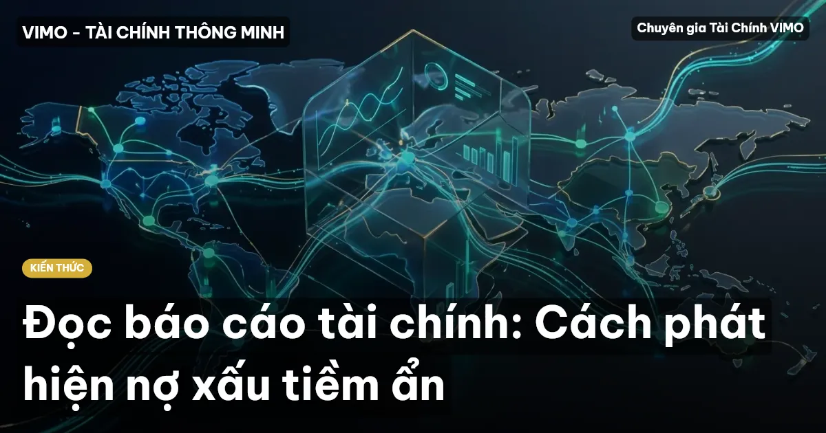 Đọc báo cáo tài chính: Cách phát hiện nợ xấu tiềm ẩn