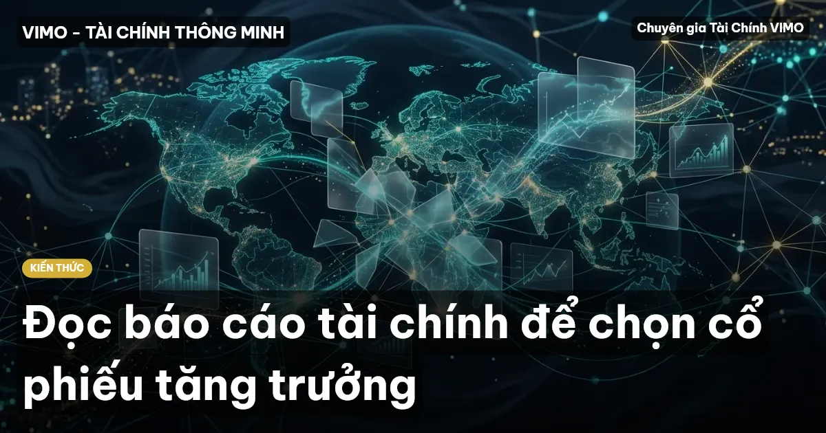 Đọc báo cáo tài chính để chọn cổ phiếu tăng trưởng