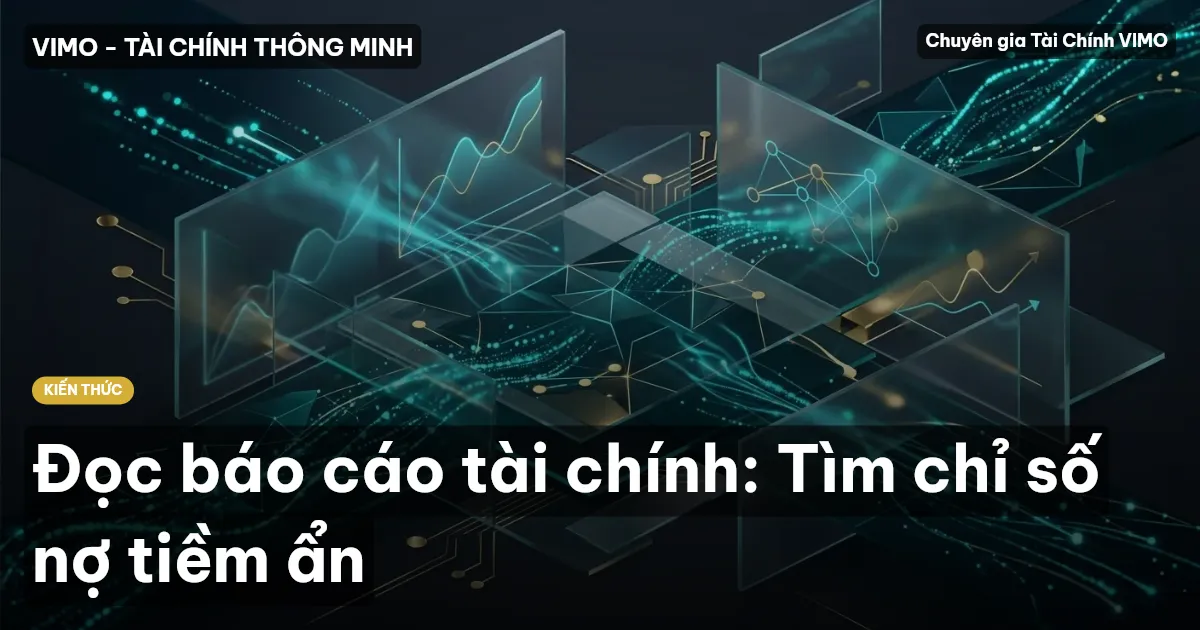 Đọc báo cáo tài chính: Tìm chỉ số nợ tiềm ẩn
