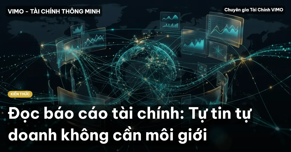 Đọc báo cáo tài chính: Tự tin tự doanh không cần môi giới