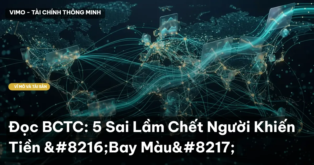 Đọc BCTC: 5 Sai Lầm Chết Người Khiến Tiền ‘Bay Màu’