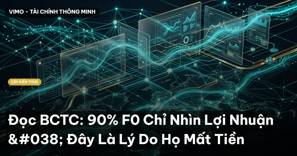 Đọc BCTC: 90% F0 Chỉ Nhìn Lợi Nhuận & Đây Là Lý Do Họ Mất Tiền
