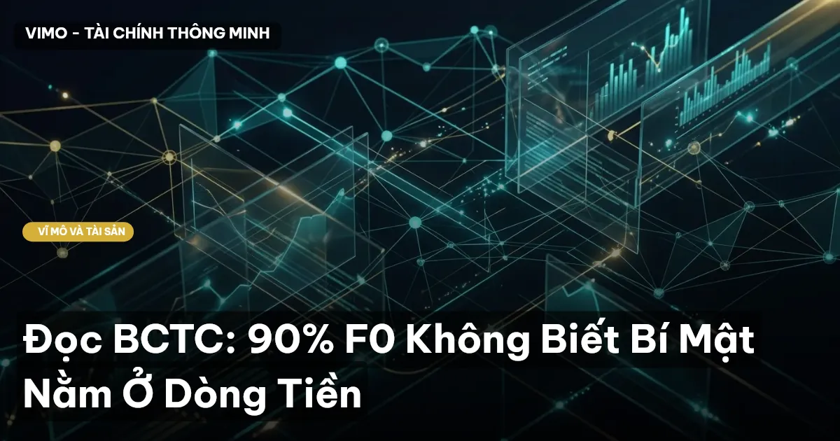 Đọc BCTC: 90% F0 Không Biết Bí Mật Nằm Ở Dòng Tiền