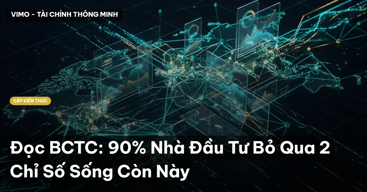 Đọc BCTC: 90% Nhà Đầu Tư Bỏ Qua 2 Chỉ Số Sống Còn Này