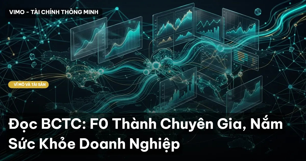 Đọc BCTC: F0 Thành Chuyên Gia, Nắm Sức Khỏe Doanh Nghiệp