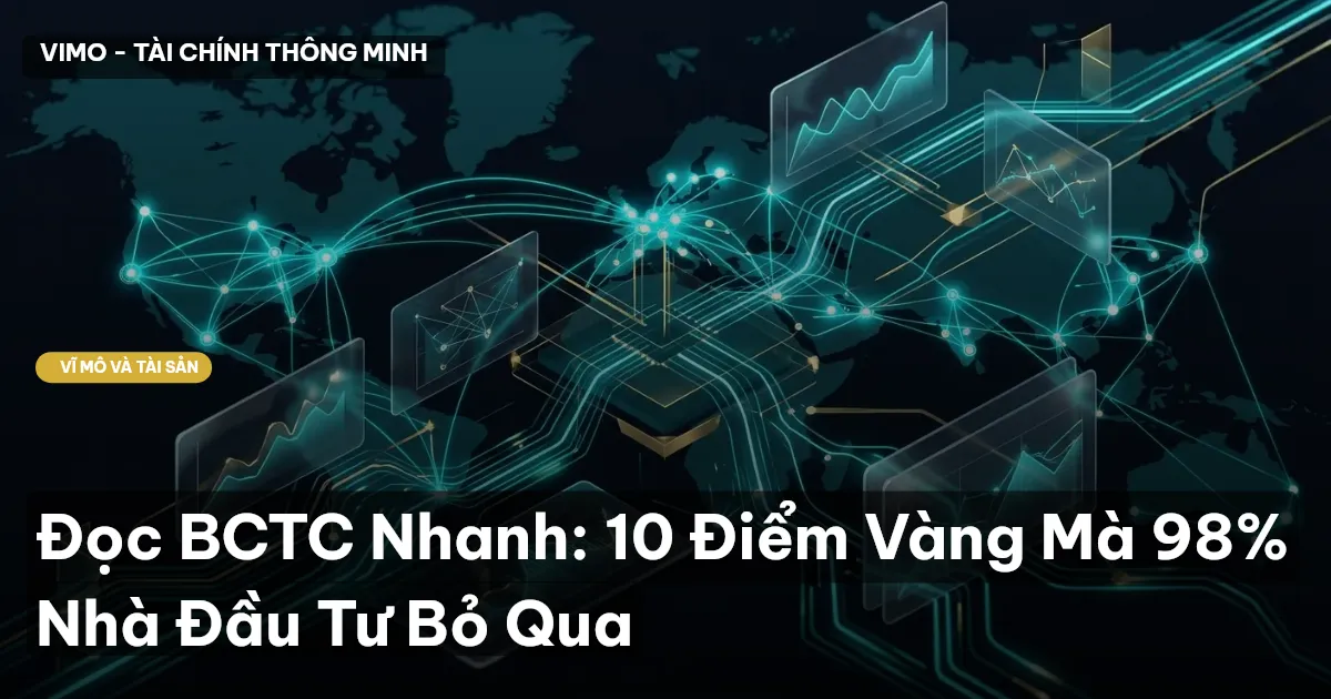 Đọc BCTC Nhanh: 10 Điểm Vàng Mà 98% Nhà Đầu Tư Bỏ Qua