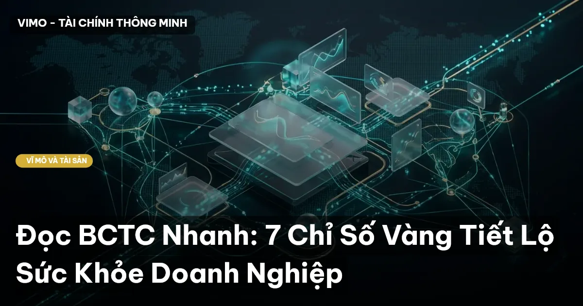 Đọc BCTC Nhanh: 7 Chỉ Số Vàng Tiết Lộ Sức Khỏe Doanh Nghiệp