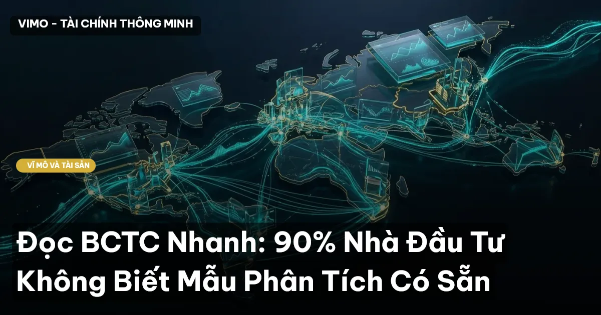Đọc BCTC Nhanh: 90% Nhà Đầu Tư Không Biết Mẫu Phân Tích Có Sẵn