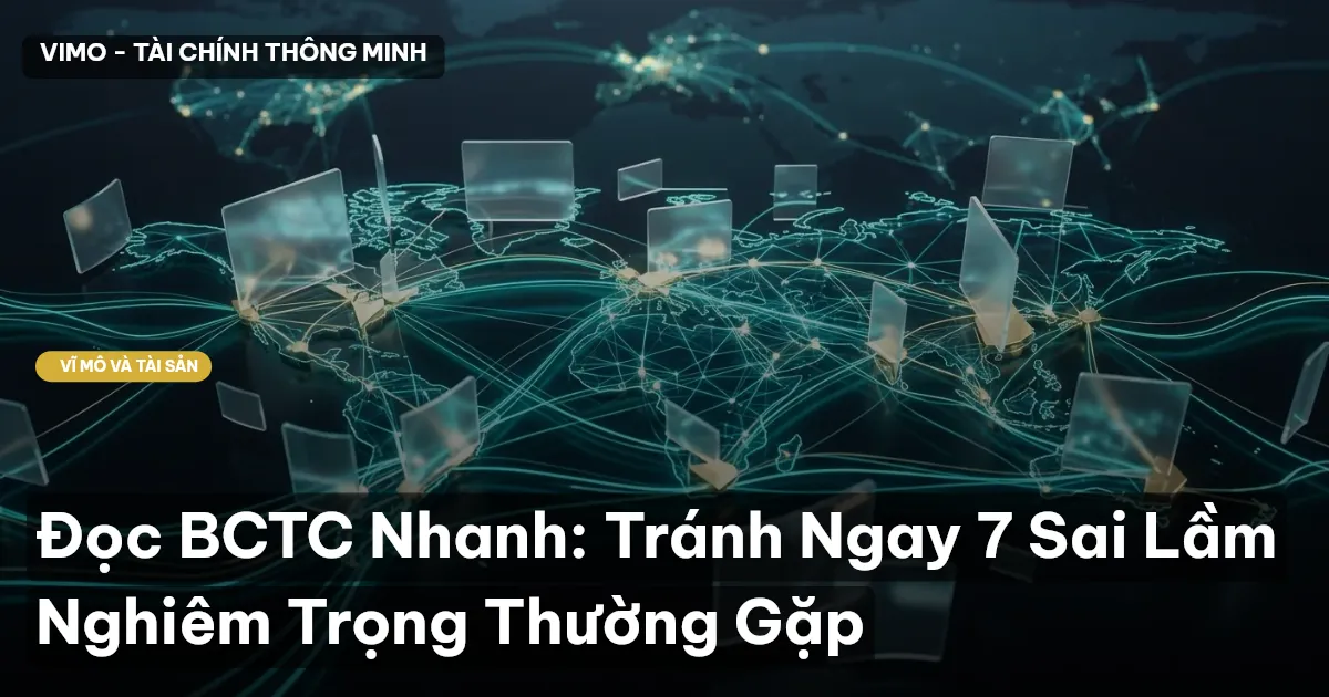 Đọc BCTC Nhanh: Tránh Ngay 7 Sai Lầm Nghiêm Trọng Thường Gặp