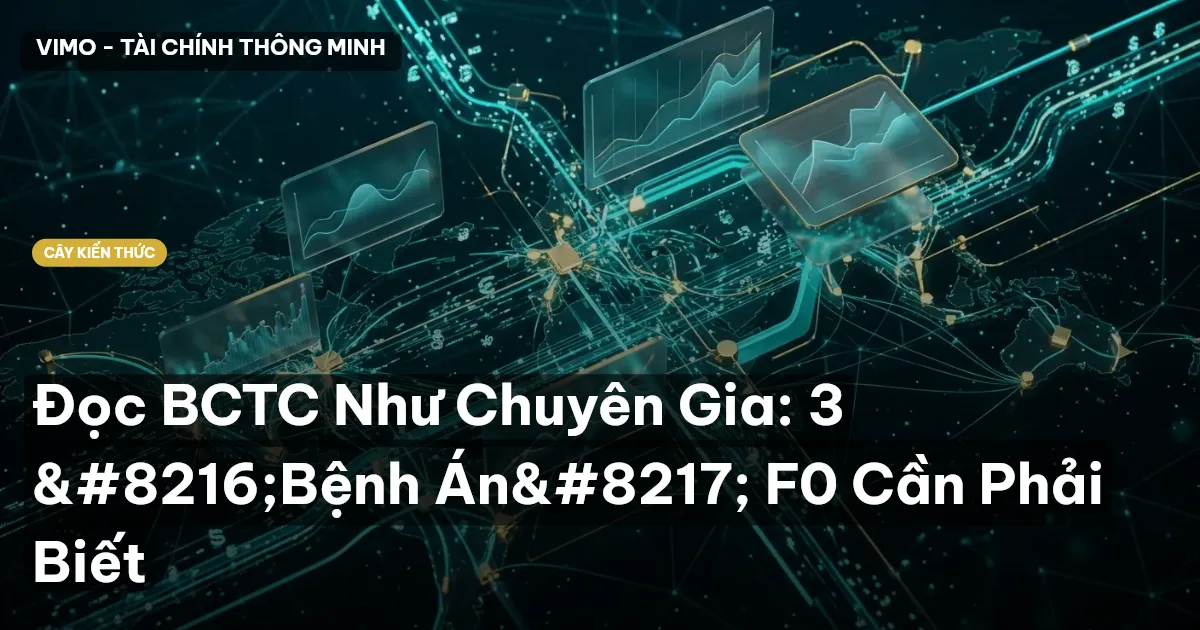Đọc BCTC Như Chuyên Gia: 3 ‘Bệnh Án’ F0 Cần Phải Biết