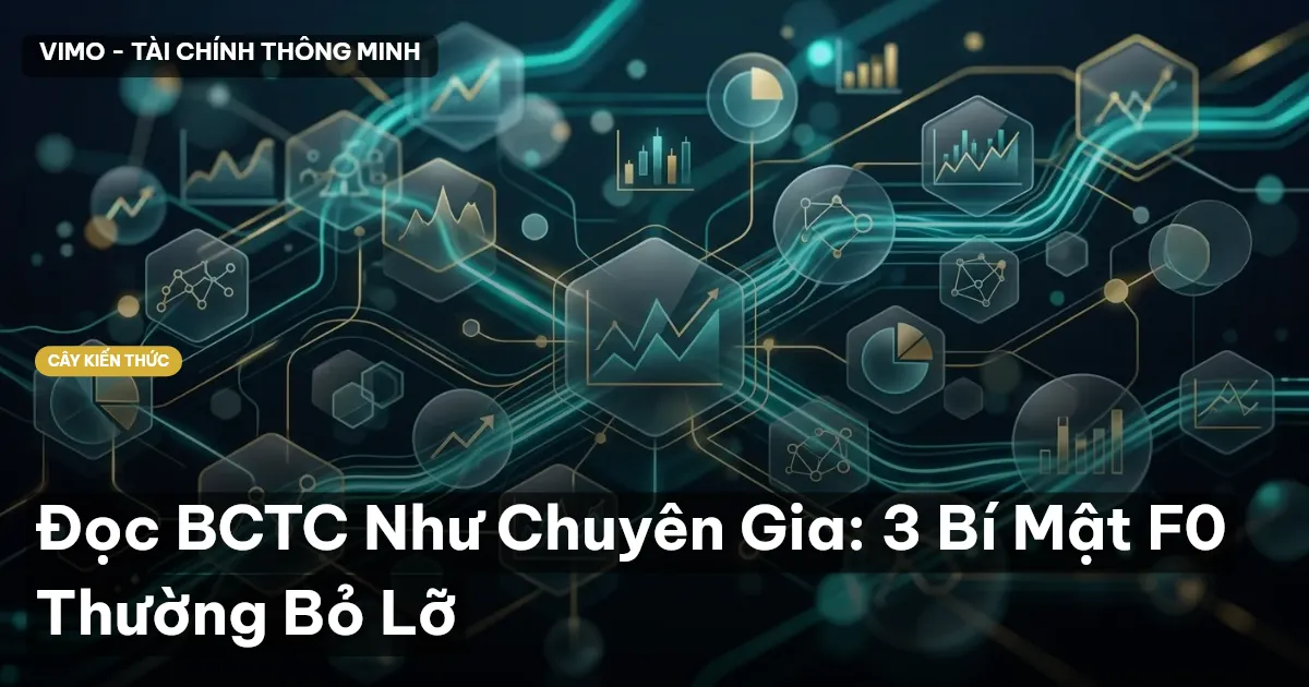 Đọc BCTC Như Chuyên Gia: 3 Bí Mật F0 Thường Bỏ Lỡ