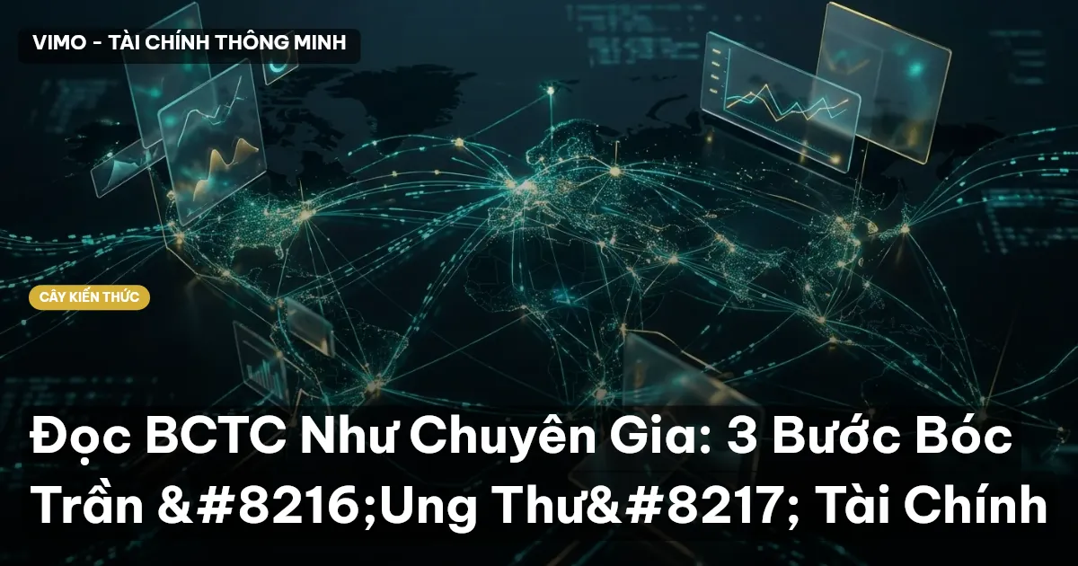 Đọc BCTC Như Chuyên Gia: 3 Bước Bóc Trần ‘Ung Thư’ Tài Chính