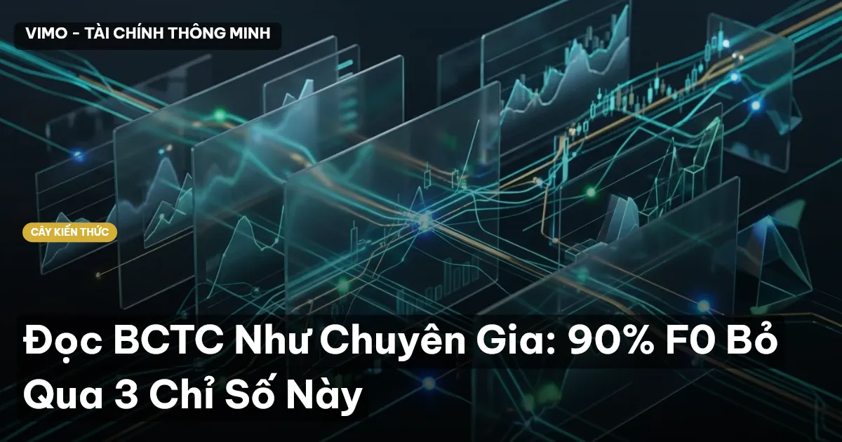 Đọc BCTC Như Chuyên Gia: 90% F0 Bỏ Qua 3 Chỉ Số Này