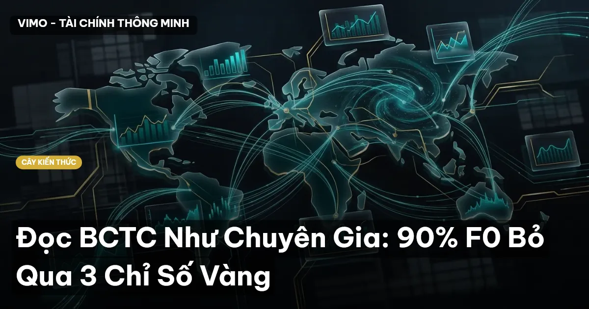 Đọc BCTC Như Chuyên Gia: 90% F0 Bỏ Qua 3 Chỉ Số Vàng