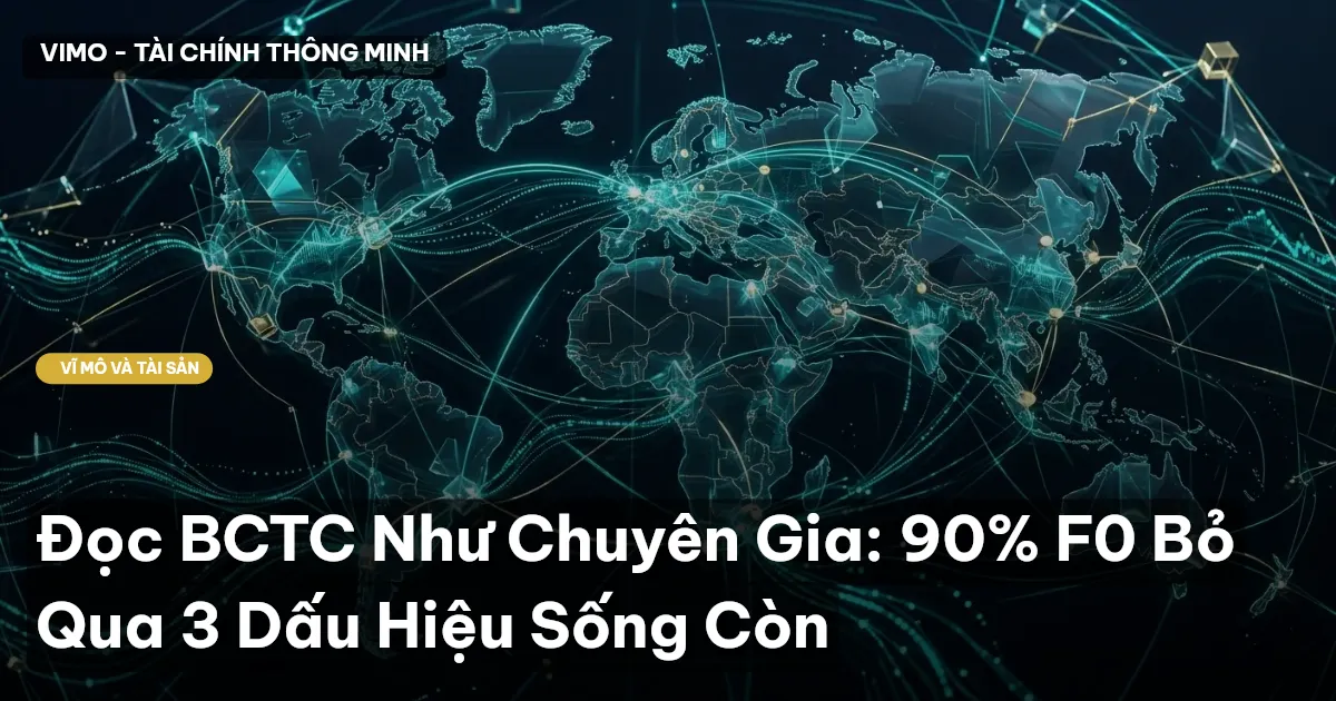 Đọc BCTC Như Chuyên Gia: 90% F0 Bỏ Qua 3 Dấu Hiệu Sống Còn
