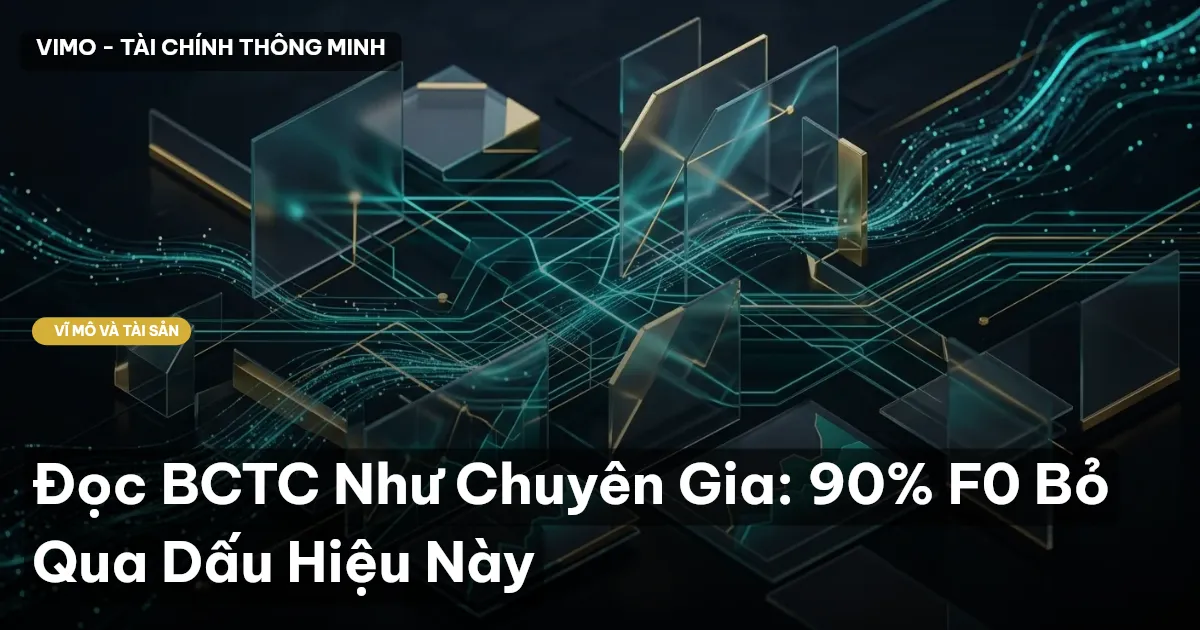Đọc BCTC Như Chuyên Gia: 90% F0 Bỏ Qua Dấu Hiệu Này