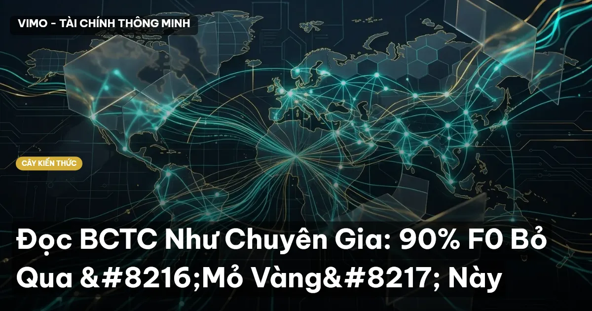 Đọc BCTC Như Chuyên Gia: 90% F0 Bỏ Qua ‘Mỏ Vàng’ Này
