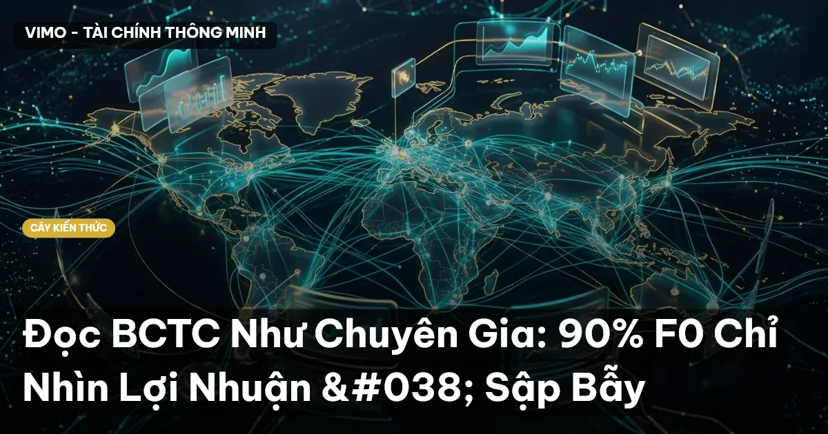 Đọc BCTC Như Chuyên Gia: 90% F0 Chỉ Nhìn Lợi Nhuận & Sập Bẫy