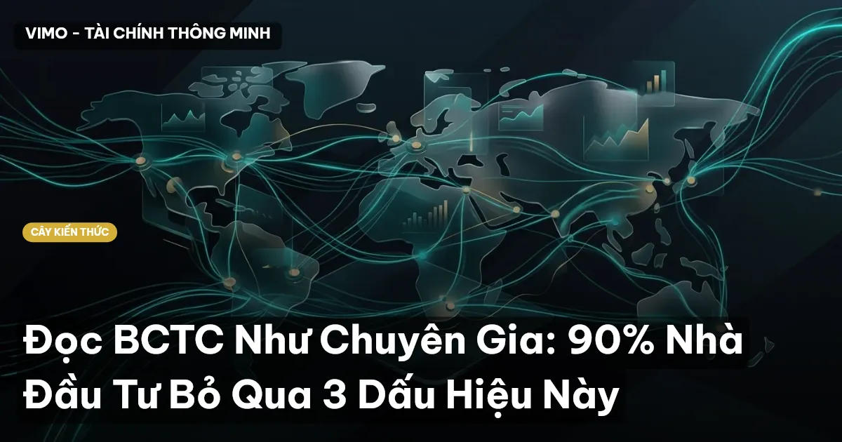 Đọc BCTC Như Chuyên Gia: 90% Nhà Đầu Tư Bỏ Qua 3 Dấu Hiệu Này