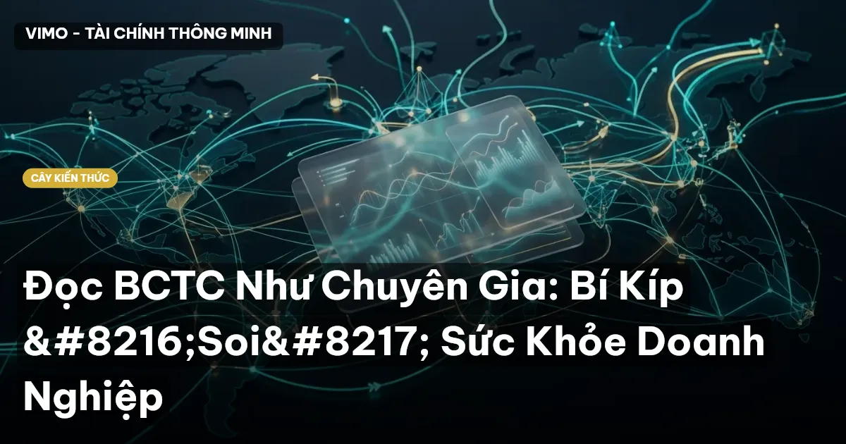 Đọc BCTC Như Chuyên Gia: Bí Kíp ‘Soi’ Sức Khỏe Doanh Nghiệp