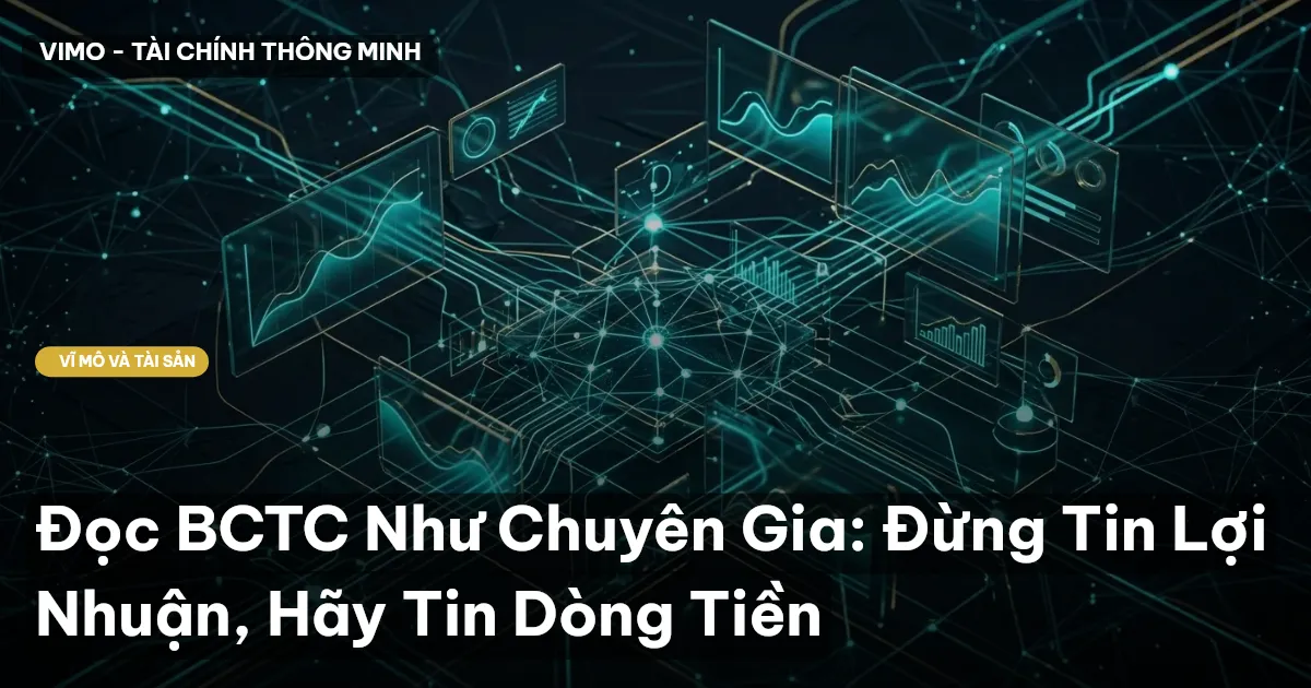 Đọc BCTC Như Chuyên Gia: Đừng Tin Lợi Nhuận, Hãy Tin Dòng Tiền