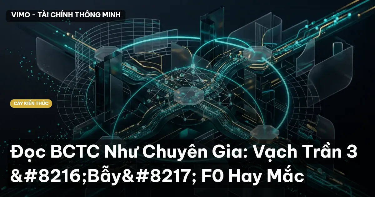 Đọc BCTC Như Chuyên Gia: Vạch Trần 3 ‘Bẫy’ F0 Hay Mắc